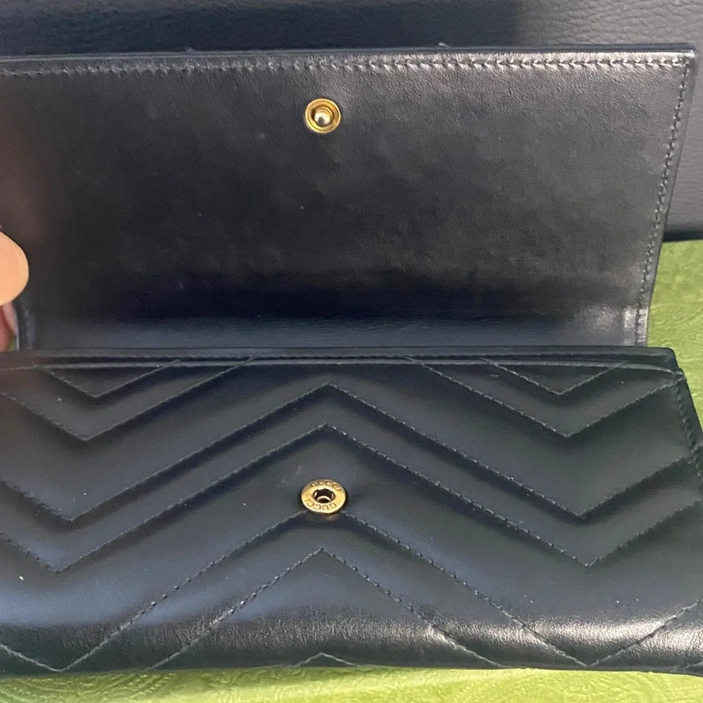 Gucci Gg Marmont Continental Wallet - Picture 12 of 17